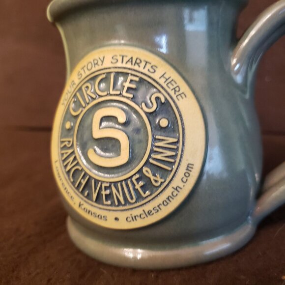 Deneen Pottery Circle S Ranch & Country Inn Lawrence Kansas‎ KS  Coffee Mug Cup - Picture 5 of 8